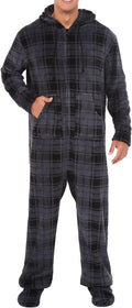 Warm Fleece Onesie Pajamas for Men - Ideal Gift for Comfort