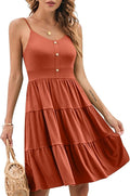 YATHON Sundress for Women Casual Summer Beach Sleeveless Spaghetti