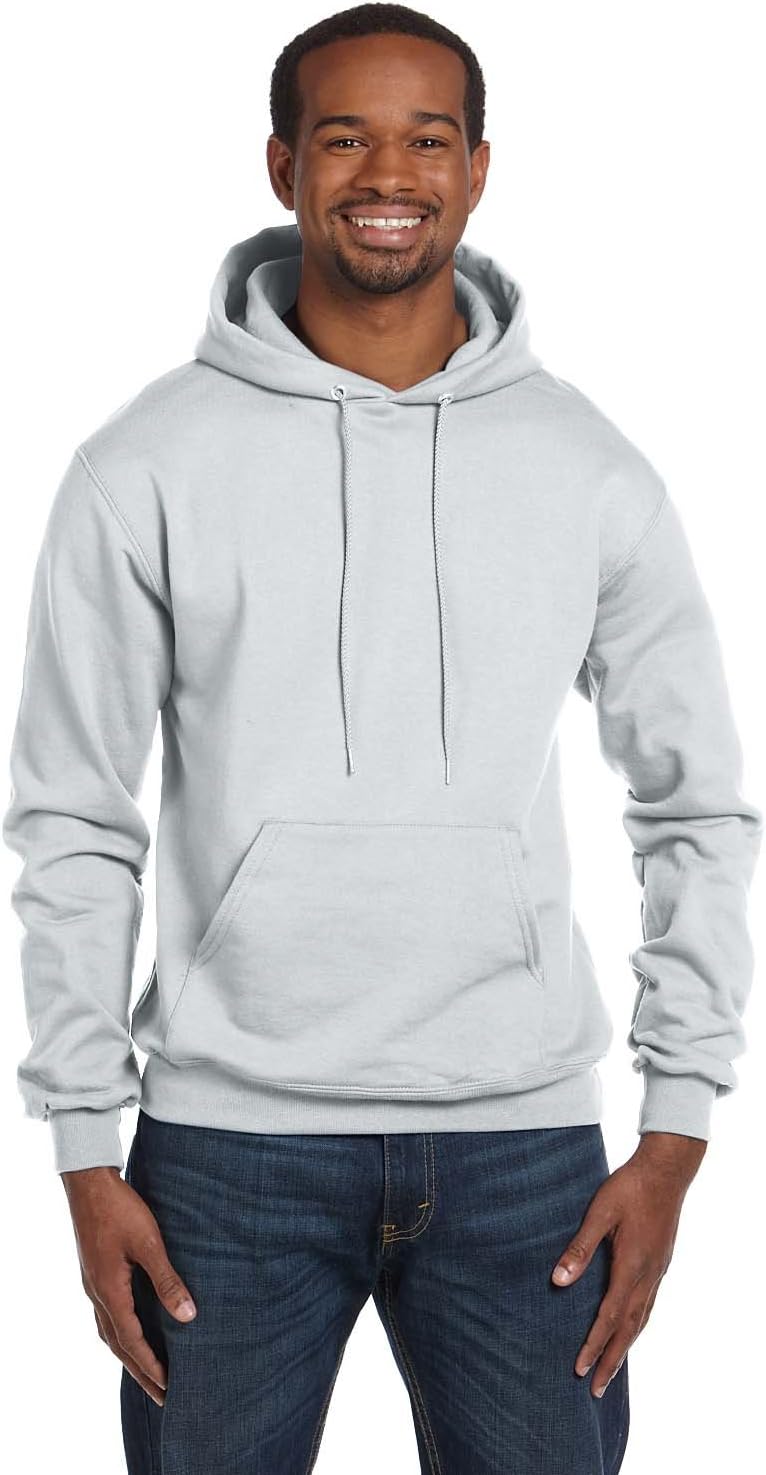 Champion Eco Hoodie: Silver XL Comfort