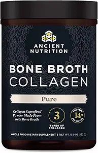 Bone Broth Collagen Powder for Skin, Joints, and Nails Support