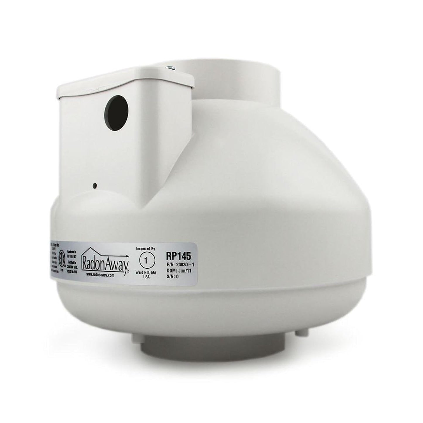 RadonAway RP145C Radon Fan for Effective Radon Mitigation
