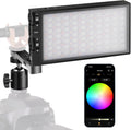 Pixel G1s RGB Video Light with APP Control - Portable Rechargeable