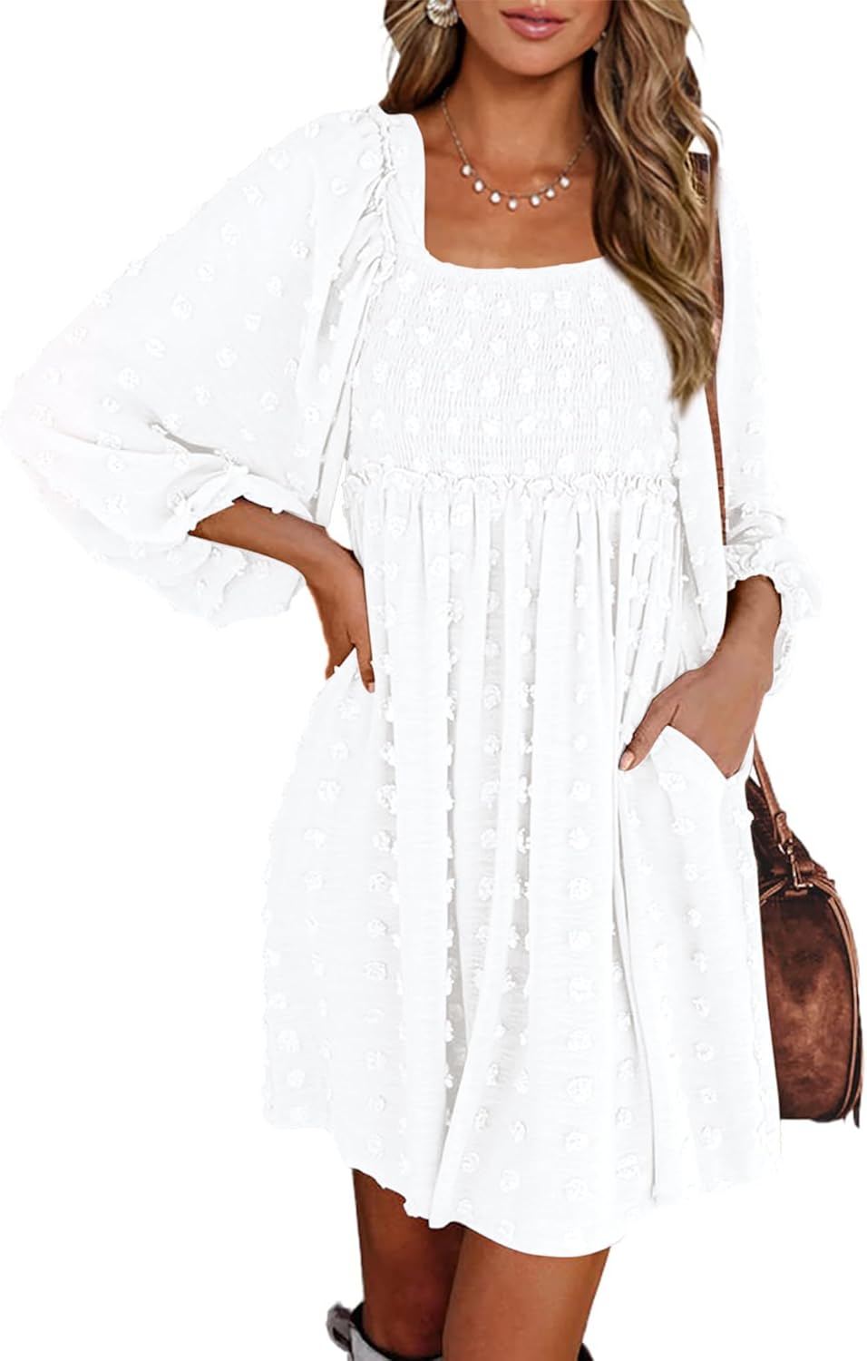 BTFBM Womens Long Sleeve Dress for Fall Weddings and Vacations