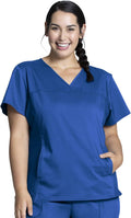 Scrubs for Women Workwear Revolution V-Neck with Knit Sides
