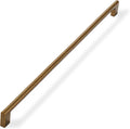 khtumeware 18 in Appliance Pull Hole Center - Antique Brass Solid