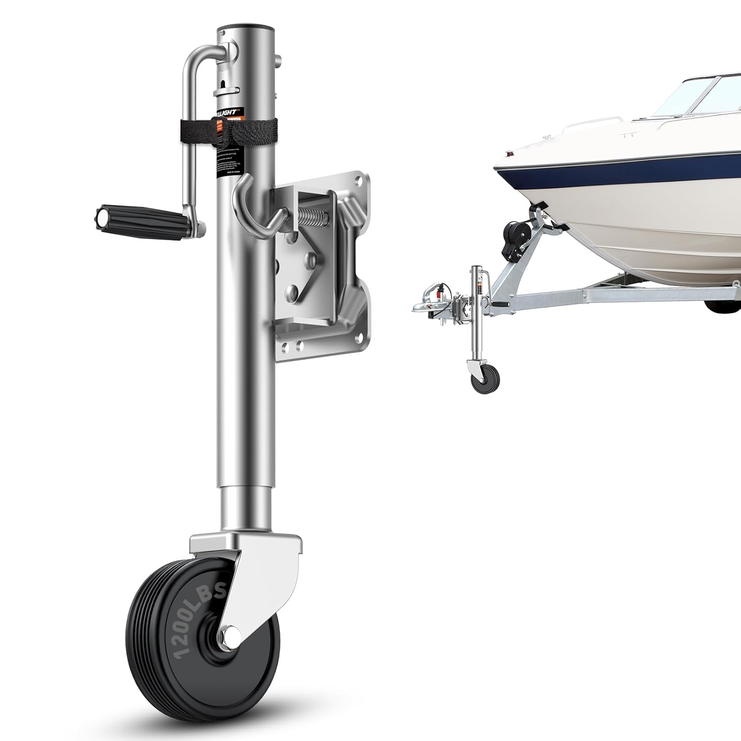 SEALIGHT Boat Trailer Jack with Wheel - Heavy Duty Design