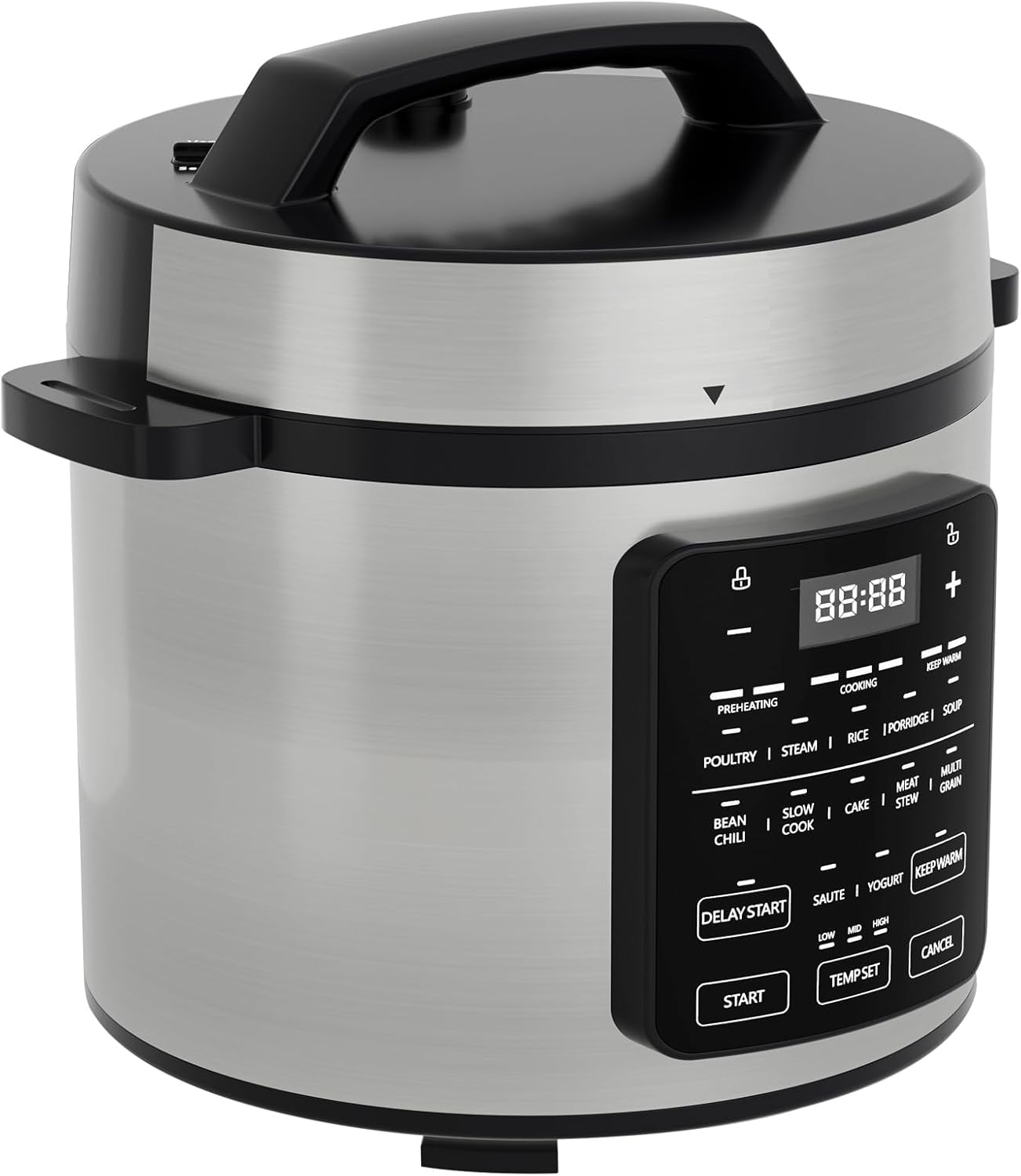 OLIXIS Electric Pressure Cooker 6 Quart Multi Cooker for All Meals
