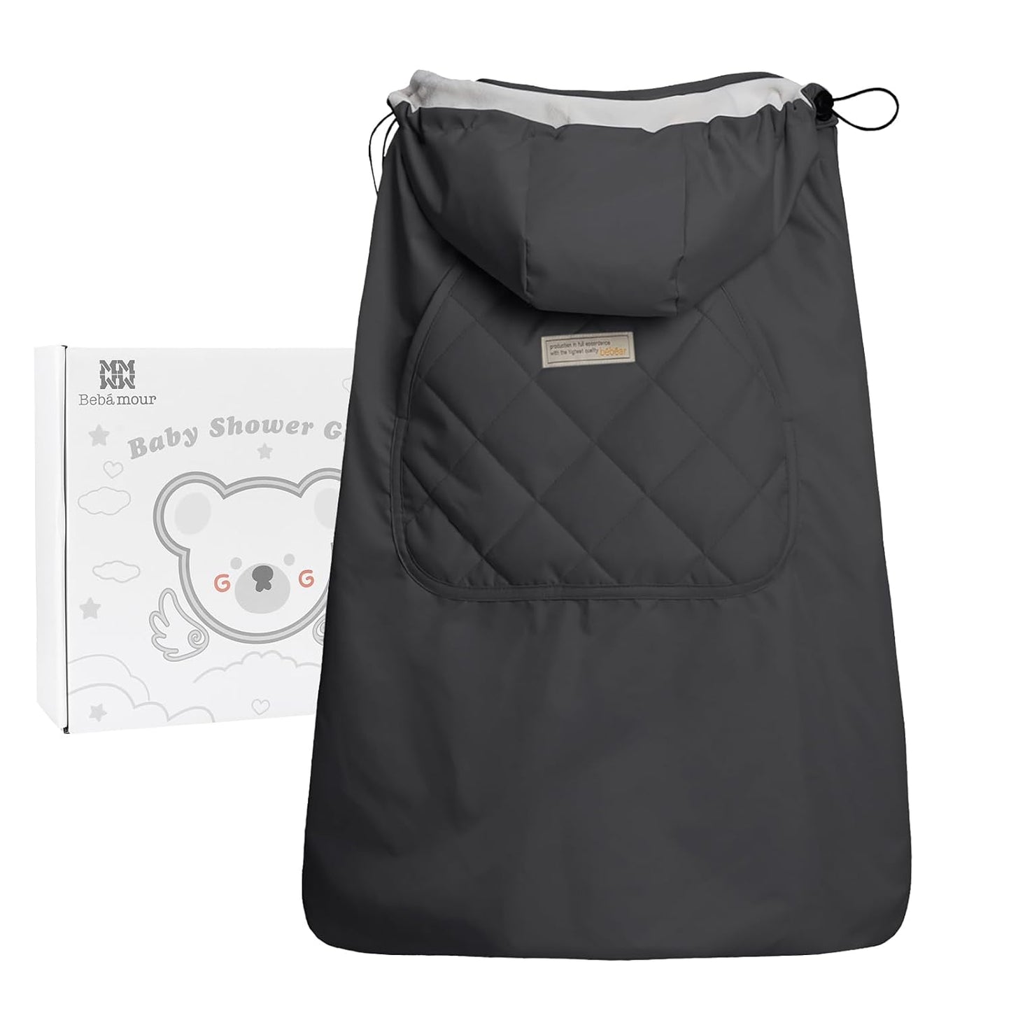 Bebamour Universal Baby Carrier Cover - Winter Warmth