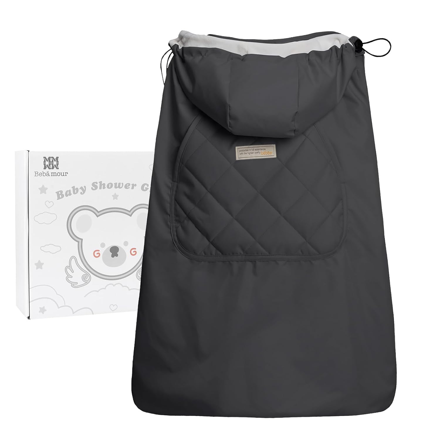 Bebamour Universal Baby Carrier Cover - Winter Warmth