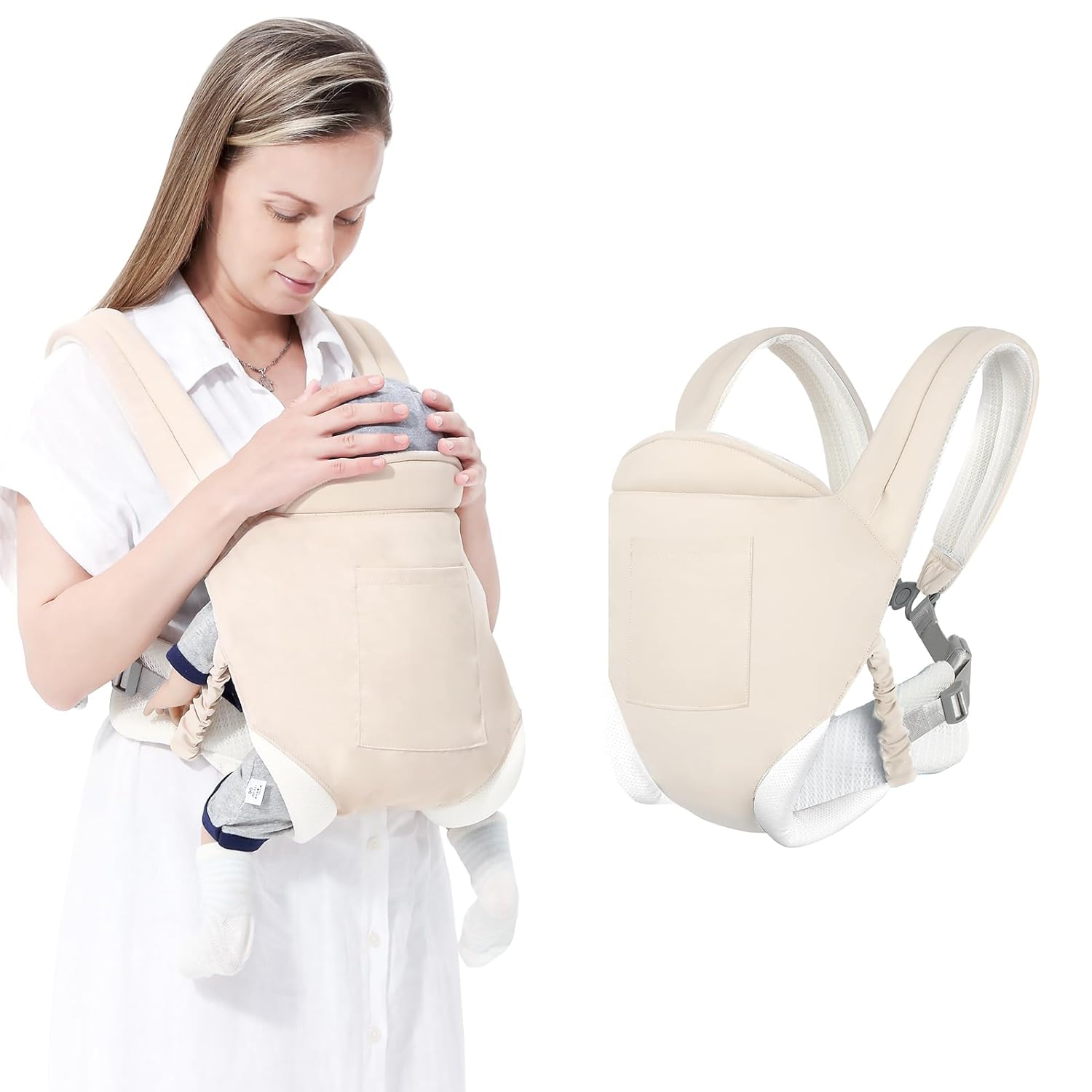 MIAO PAW Adjustable Baby Sling Carrier - Carry Your Toddler in Comfort!