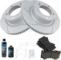 Front Brake Pad & Rotor Kit for 2016-21 Lexus LX570 and 2008-21