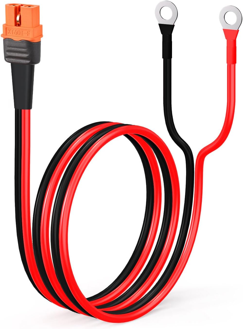 High Performance XT60i Female to O Ring Terminal Cable - 10AWG