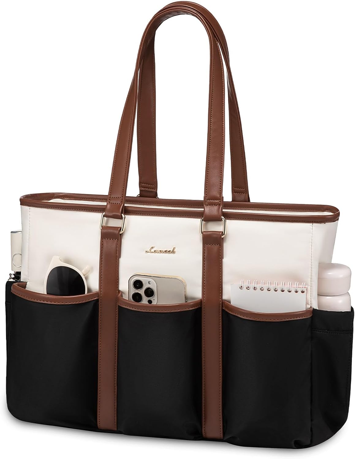 LOVEVOOK Women's Work Tote for Laptop - Stylish Utility Bag