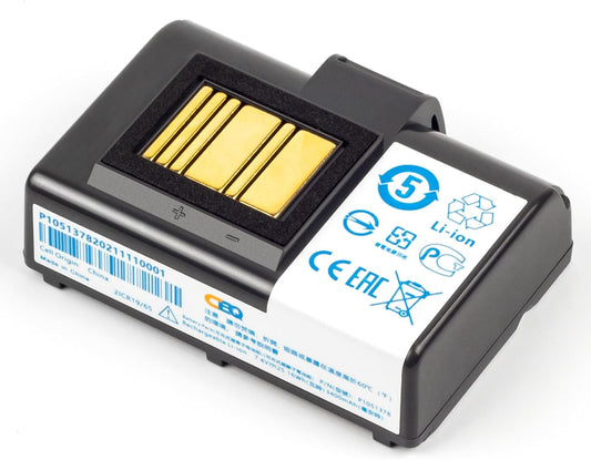 CBQ 3400mAh Upgrade Battery for Zebra Mobile Printers