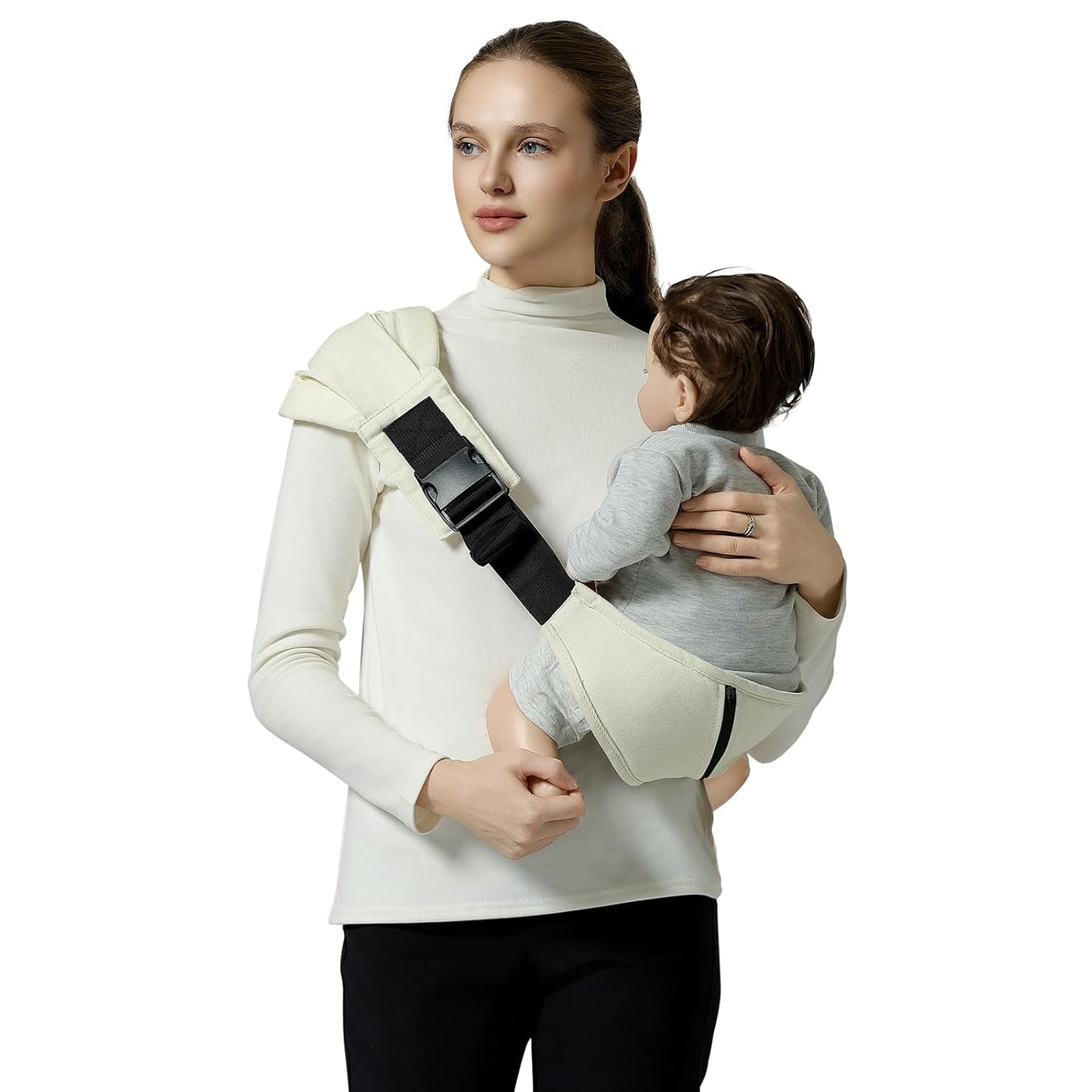 MISSWISDOM Toddler Hip Carrier: Easy, Secure Sling