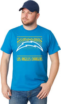 Zubaz NFL Men's Team Graphic T-Shirt - Bold Team Logo Pride Outdoors