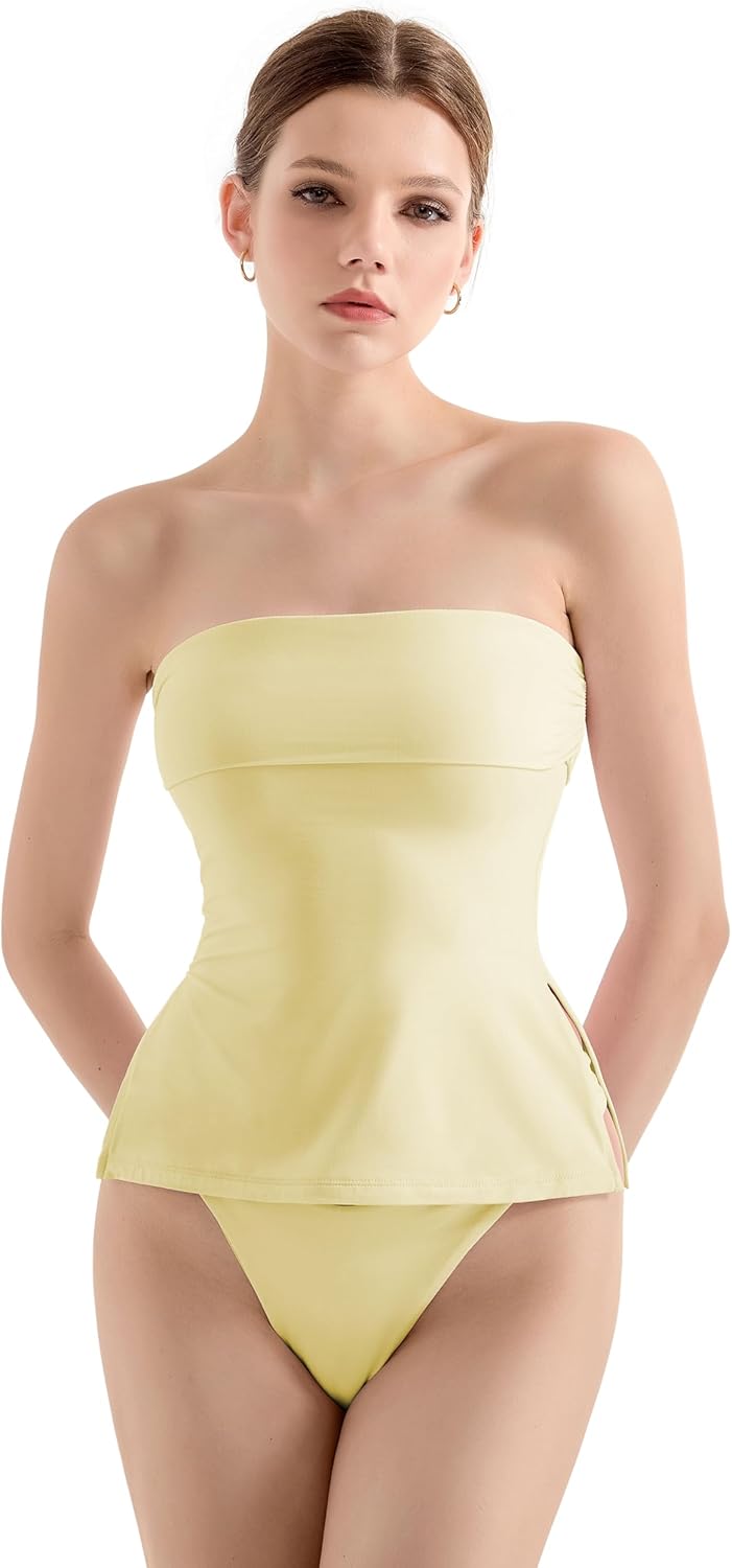 Trendy Tube Tops for Women: SUUKSESS Double Lined Sexy Style