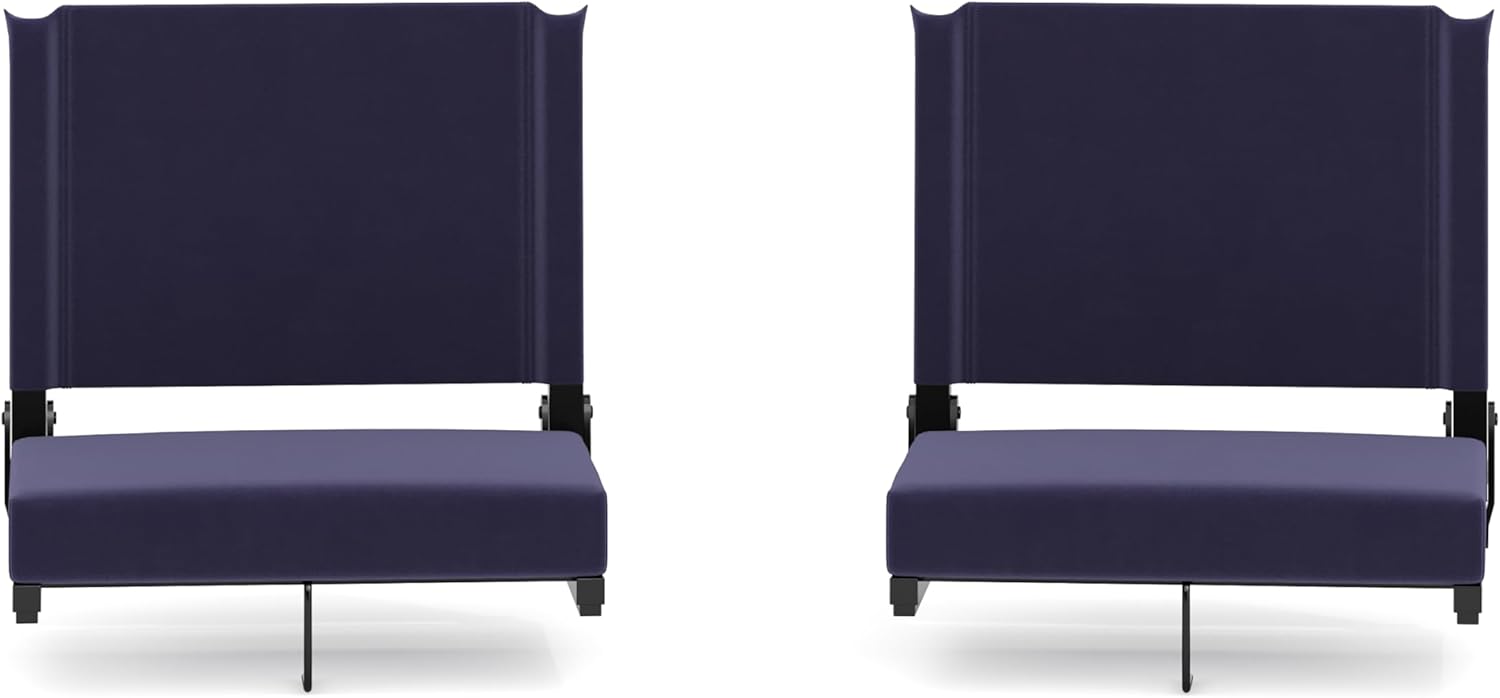 Portable Stadium Seats for Bleachers - Comfortable Folding Chairs