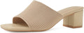 Shoe'N Tale Heeled Sandals for Women - Stylish Open Toe Mules