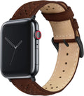 Horween Dublin Leather Apple Watch Band - Racing Style Comfort