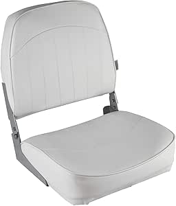 Wise 8WD734 Standard Low Back Boat Seat for Comfortable Fishing