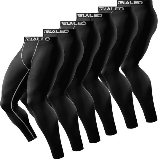 TELALEO Men's Compression Pants for Ultimate Athletic Performance