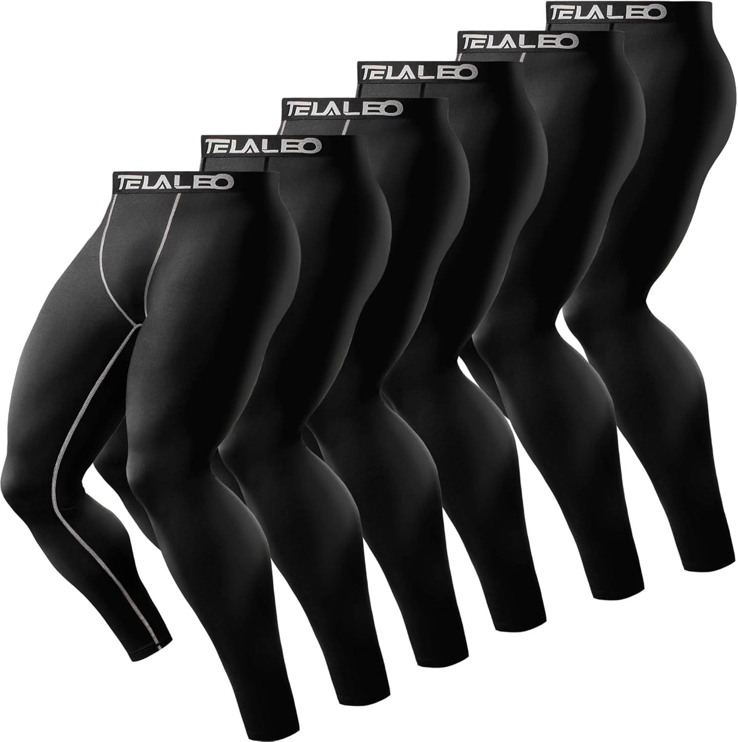 TELALEO Men's Compression Pants for Optimal Athletic Performance