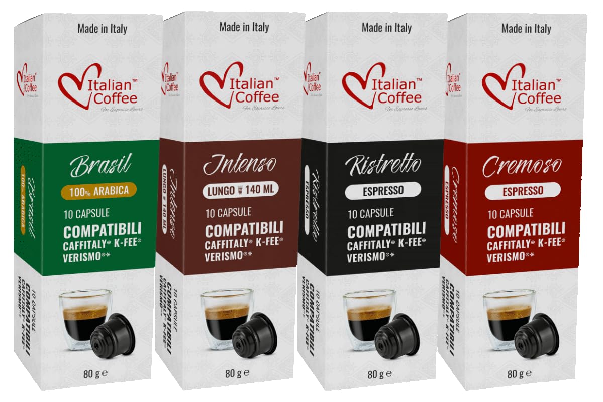 Premium Italian Espresso Capsules Sampler