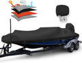 Solim Waterproof 1200D PU Boat Cover 17-19 ft - Heavy Duty Protection