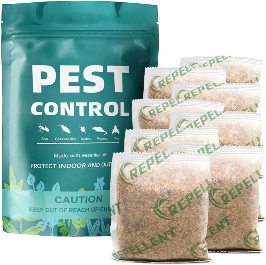 Pest Control Pouches for Mice, Rats, Ants, and More - Safe & Effective