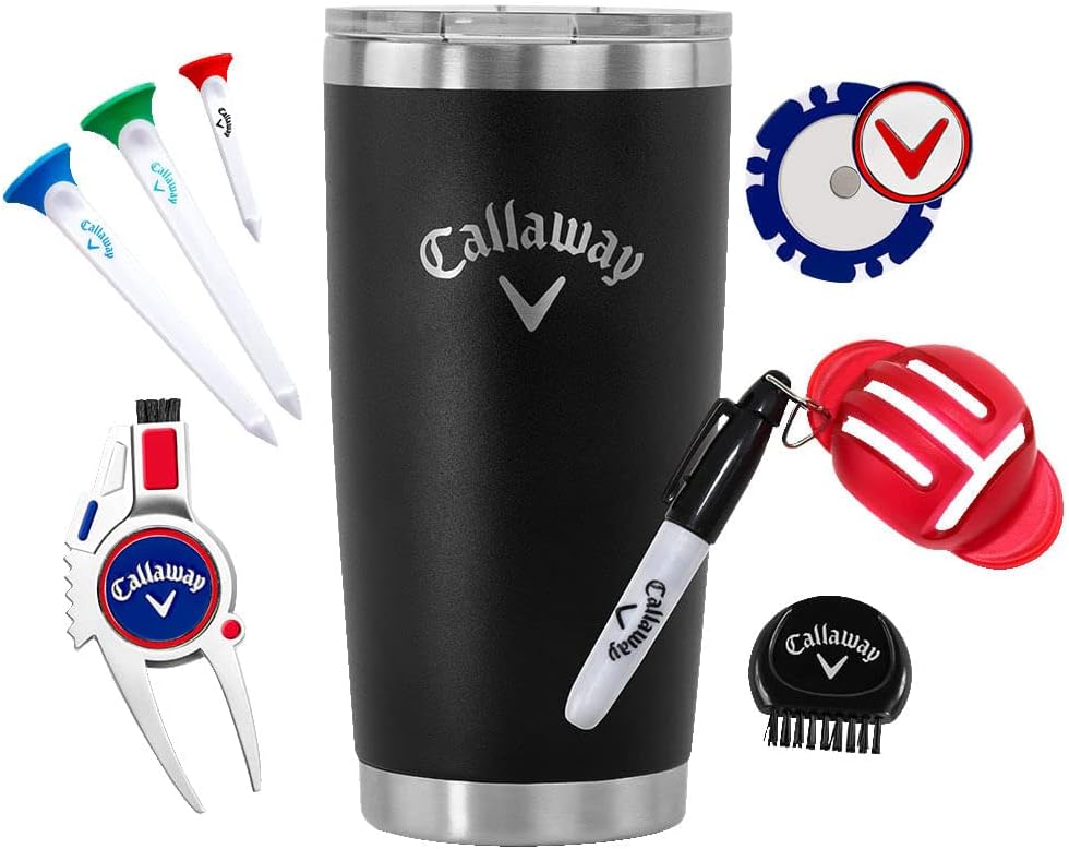 Callaway Golf Gift Set - Stylish Tumbler Included