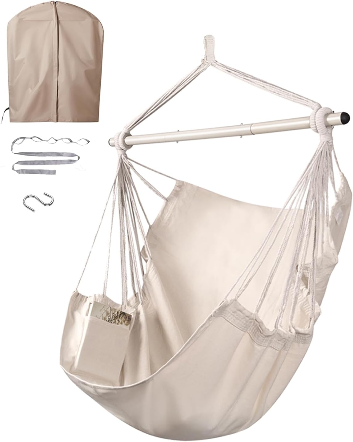 ADVOKAIR Hammock Chair Swing Set for Indoor and Outdoor Use