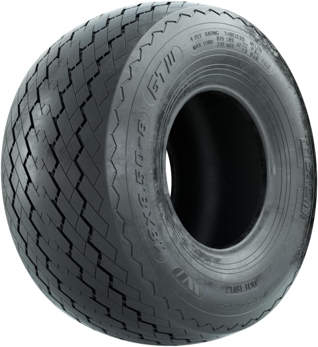 GTW Topspin Sawtooth 18x8.5-8 Golf Cart Tire for Versatile Use