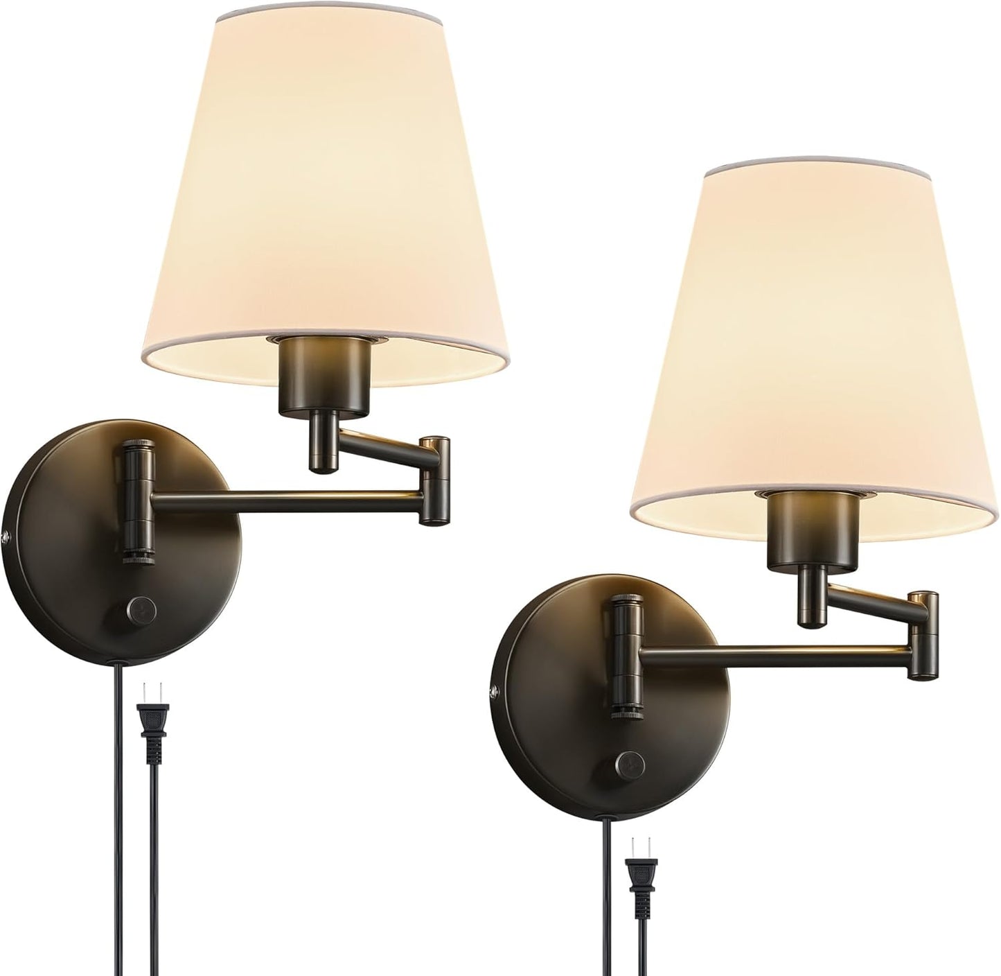 VONLUCE Wall Sconce Set of 2 for Modern Home Lighting Needs