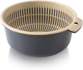 2-in-1 Kitchen Strainer Bowl Set, Fast Washing & Mixing - HERCHR
