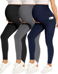 Maternity Leggings with Pockets Over The Belly - Comfortable Every Day