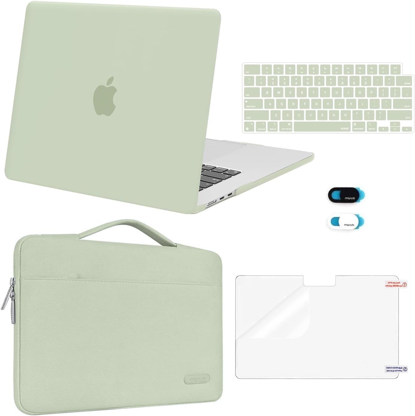 MOSISO MacBook Air 15 inch Case with Sleeve and Accessories