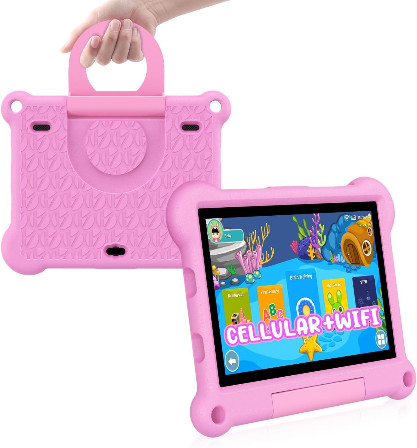 ADREAMER Kids Tablet 10 inch with Parental Control & GPS