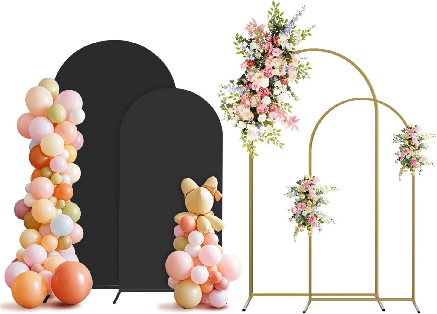 Arch Backdrop Stand and Cover Set for Stunning Event Decor