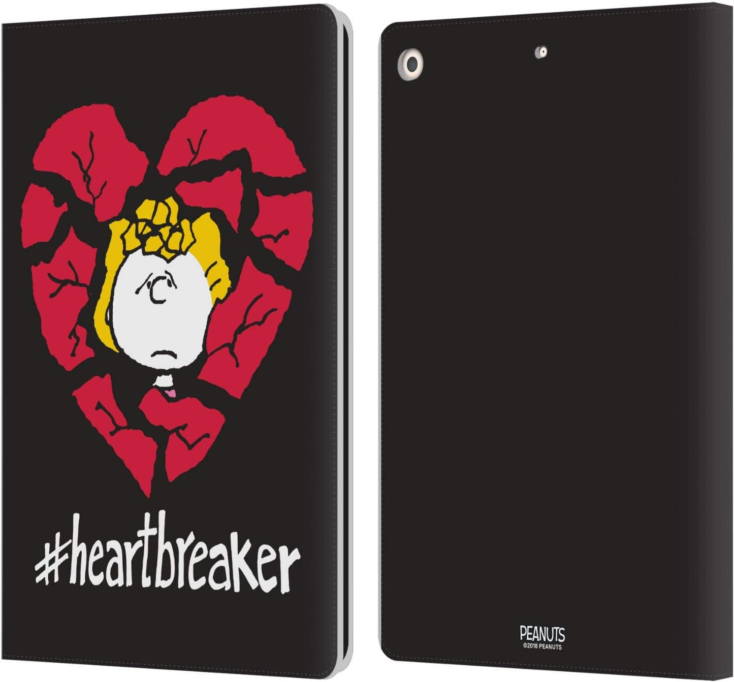 Peanuts Sally Brown Heartbreaker Leather Wallet Case for iPad