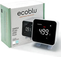 Ecosense EB100 EcoBlu Home Radon Detector - Fast 10-Min Readings
