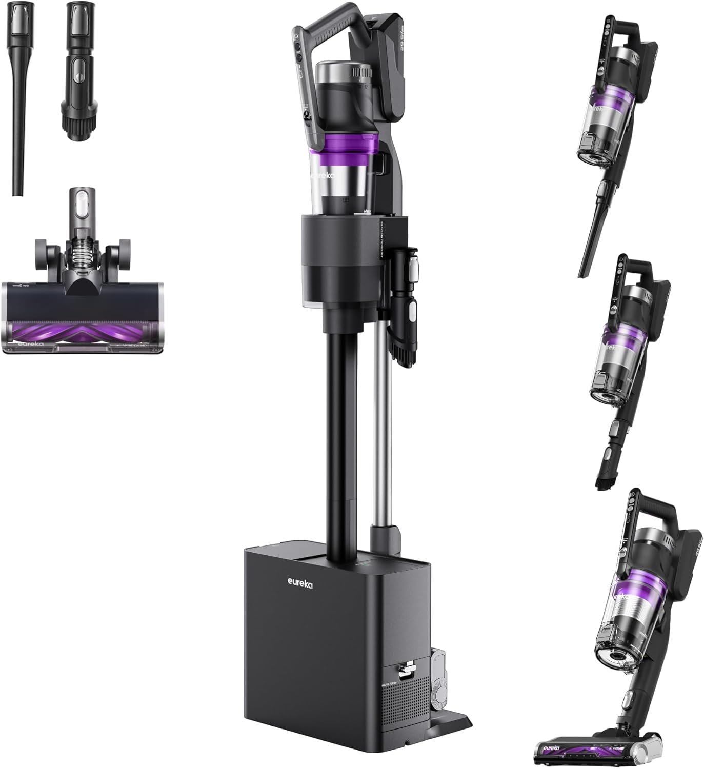 Eureka Cordless Vacuum Cleaner for Powerful Suction & Pet Hair