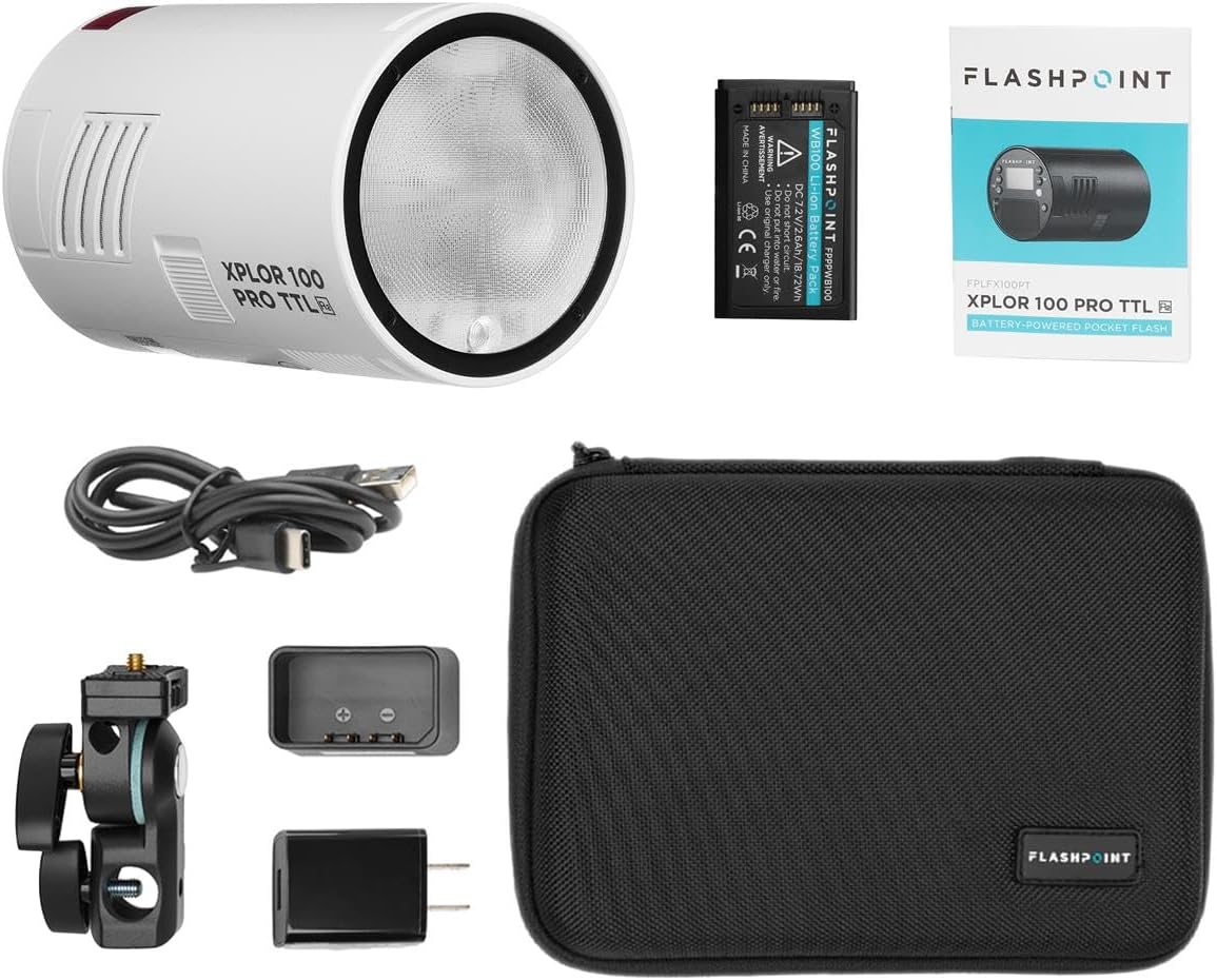 Flashpoint XPLOR 100 Pro TTL R2 Monolight for Stunning Shots