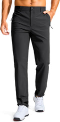 Men's Golf Pants Slim Fit Stretch Lightweight Dress Pants inseam