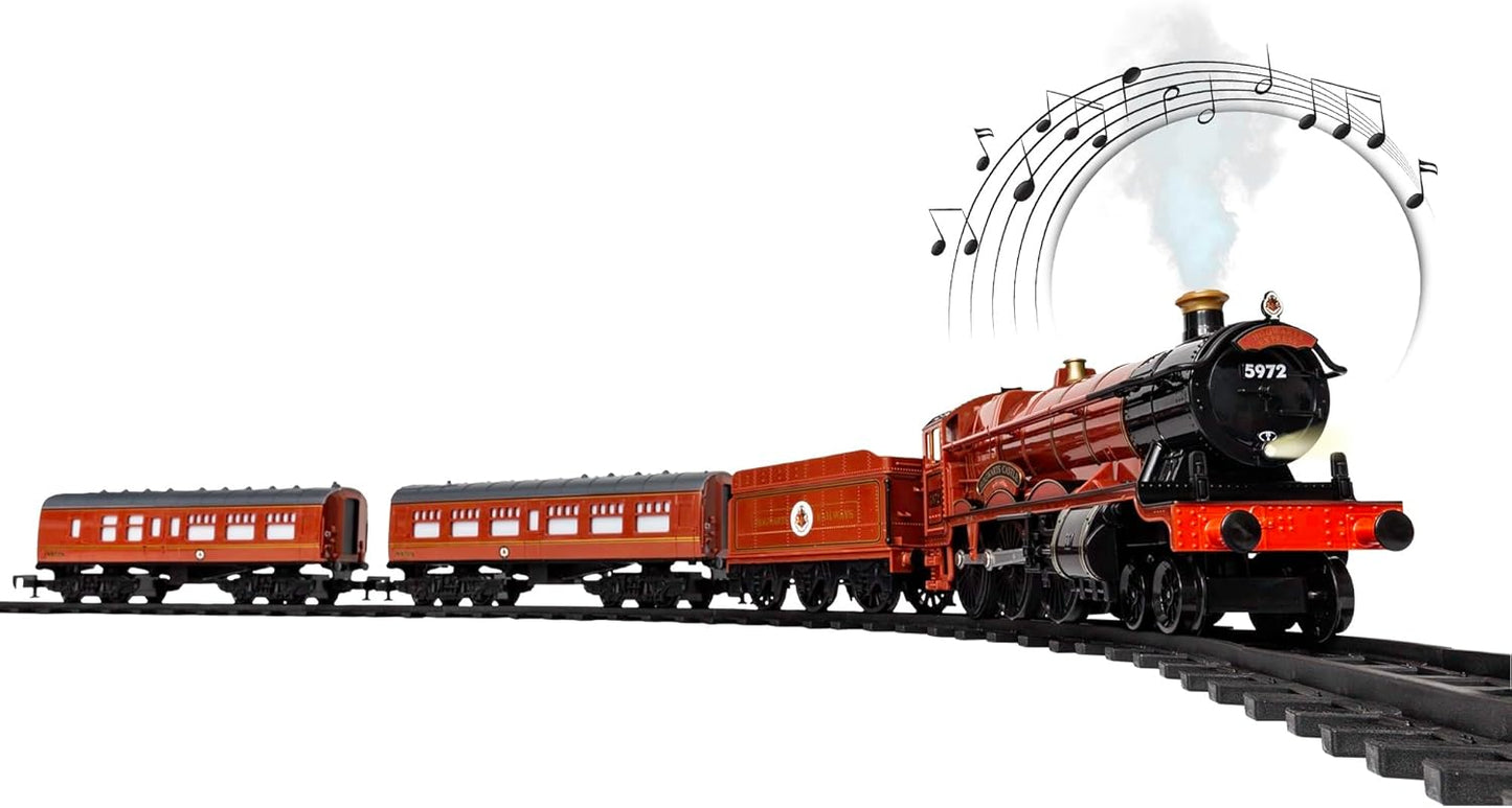 Hogwarts Express Toy Train Set with Bluetooth & Smoke Effects