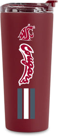 NCAA 24oz Insulated Stainless Steel Tumbler with Versatile Lid