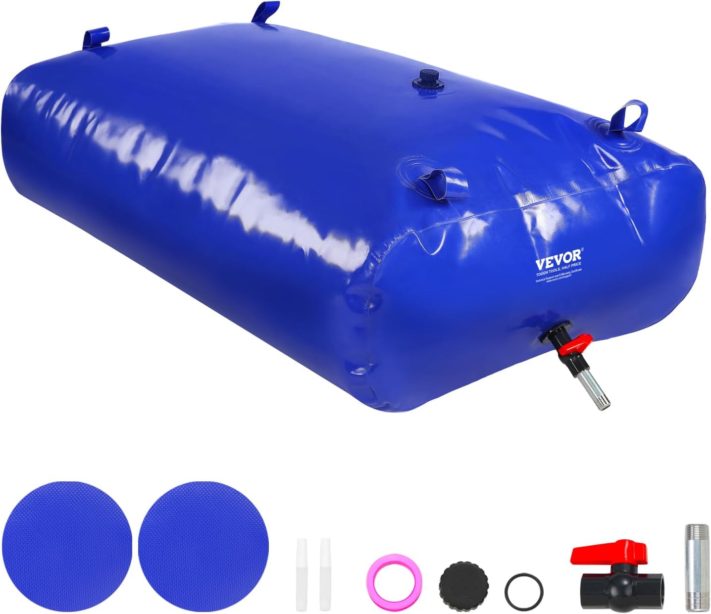 VEVOR 540L Water Storage Bladder - Durable Portable Tank