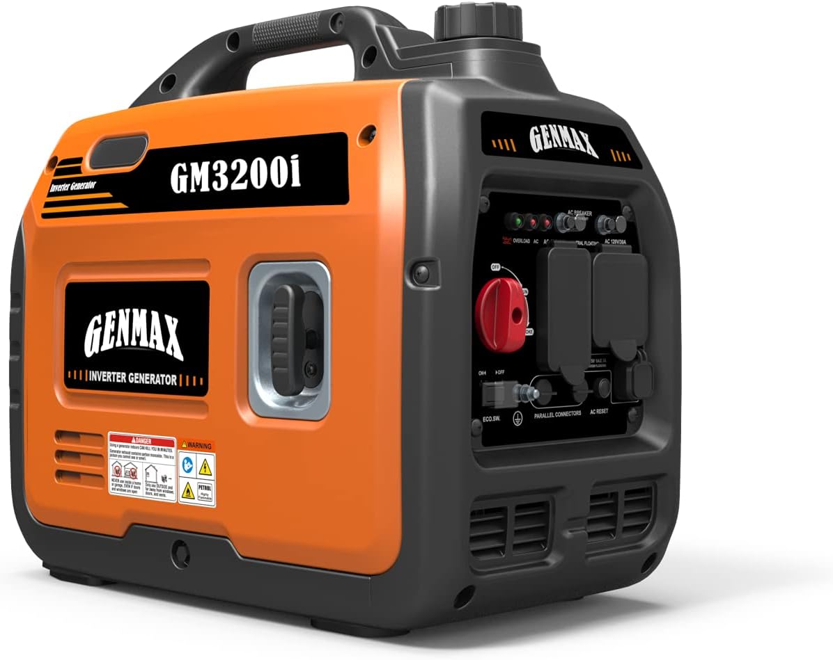 GENMAX Generator for Backup Home Use & Camping - Ultra Lightweight