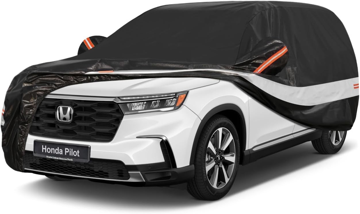 10 Layers SUV Car Cover Custom Fit for Honda Pilot 2008-2025