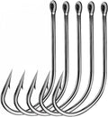 AMHDV Long Shanked Fishing Hooks 200pcs - Forged Octopus Hooks